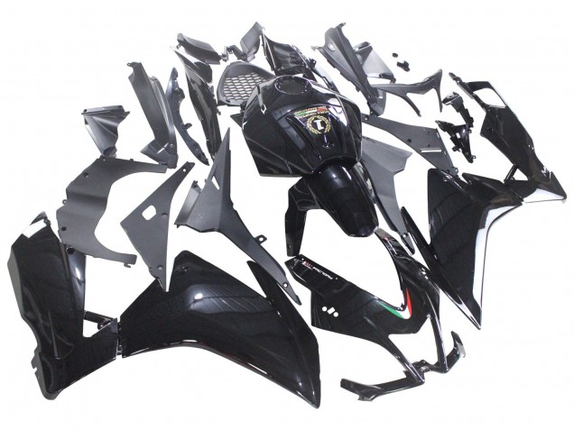 2012-2018 Glossy Black Aprilia RS4 50 125 Motorcycle Fairings