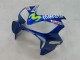 2004-2007 Blue Yellow Green MoviStar Honda CBR600 F4i Motorcycle Fairings