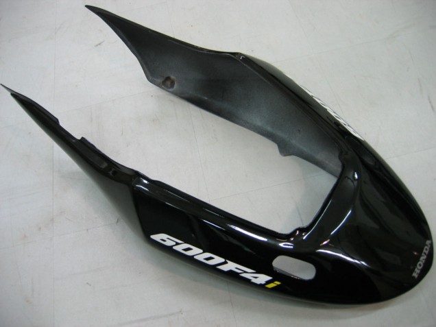 2004-2007 Glossy Black Honda CBR600 F4i Motorcycle Fairings
