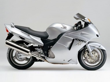 1996-2007 Silver Grey Honda CBR1100XX Blackbird Motorcycle Fairings