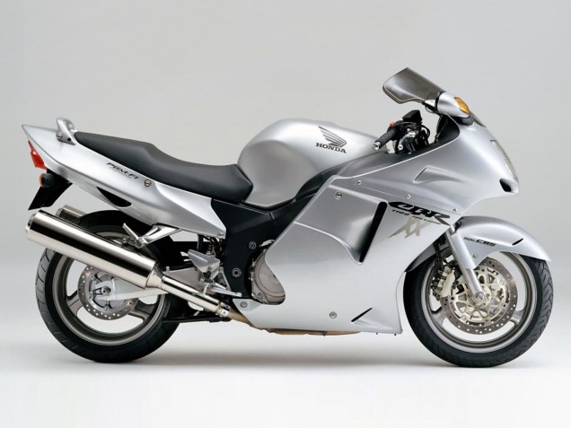 1996-2007 Silver Grey Honda CBR1100XX Blackbird Motorcycle Fairings
