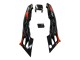 1991-1994 Orange Glossy Black Honda CBR600 F2 Motorcycle Fairings