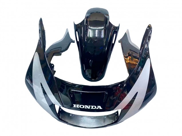 1991-1994 Silver Glossy Black Honda CBR600 F2 Motorcycle Fairings