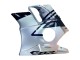 1991-1994 Silver Glossy Black Honda CBR600 F2 Motorcycle Fairings