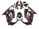 1997-1998 Red Glossy Black Honda CBR600 F3 Motorcycle Fairing Kits