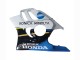 1997-1998 White Blue Glossy Black Honda CBR600 F3 Motorcycle Fairings