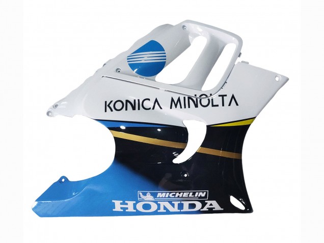 1997-1998 White Blue Glossy Black Honda CBR600 F3 Motorcycle Fairings