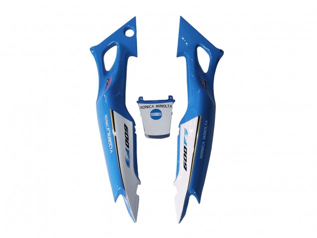 1997-1998 White Blue Glossy Black Honda CBR600 F3 Motorcycle Fairings