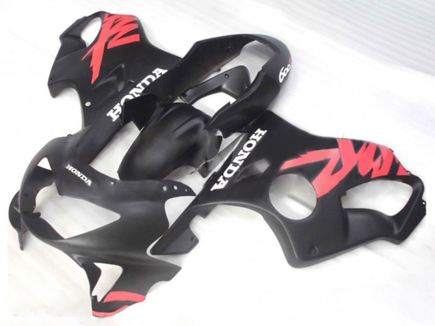1999-2000 Matte Black Pink Decals Honda CBR600 F4 Motorcycle Fairings