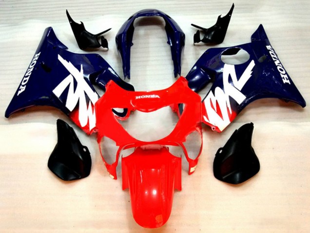 1999-2000 Red Dark Blue Purple Honda CBR600 F4 Motorcycle Fairings