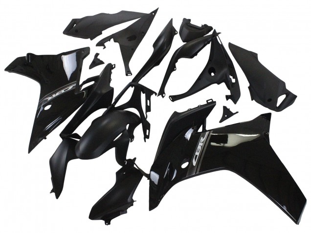 2011-2013 Glossy Black Honda CBR600F Motorcycle Fairings
