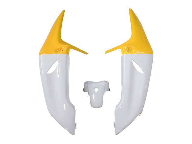 1998-1999 White Yellow Glossy Black Honda CBR900RR 919 Motorcycle Fairings