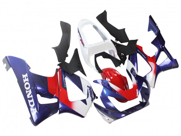 2000-2001 White Red Blue Honda CBR900RR 929 Motorcycle Fairings