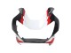 2000-2001 White Red Glossy Black Racing Honda CBR900RR 929 Motorcycle Fairings