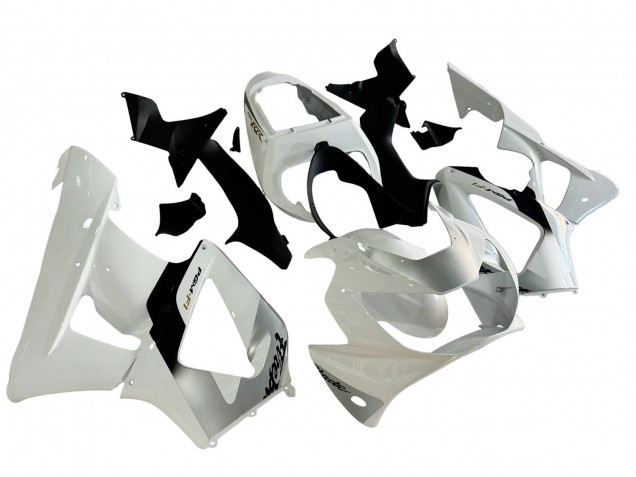 2000-2001 White Silver Honda CBR900RR 929 Motorcycle Fairings