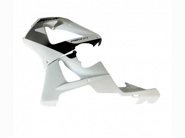 2000-2001 White Silver Honda CBR900RR 929 Motorcycle Fairings