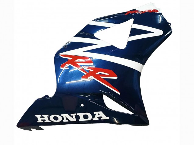 2002-2003 White Dark Blue Honda CBR900RR 954 Motorcycle Fairings