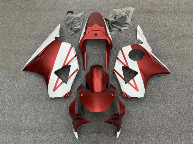 2002-2003 White Red Honda CBR900RR 954 Motorcycle Fairings