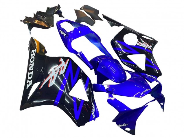 2002-2003 Blue Glossy Black Honda CBR900RR 954 Motorcycle Fairing Kits