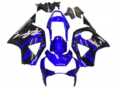 2002-2003 Blue Glossy Black Honda CBR900RR 954 Motorcycle Fairing Kits