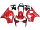 2002-2003 Red Dark Blue Dunlop Honda CBR900RR 954 Motorcycle Fairings