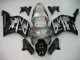 2002-2003 Silver Glossy Black Honda CBR900RR 954 Motorcycle Fairings