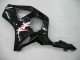 2002-2003 Glossy Black Honda CBR900RR 954 Motorcycle Fairings