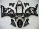 2002-2003 Glossy Black Honda CBR900RR 954 Motorcycle Fairings