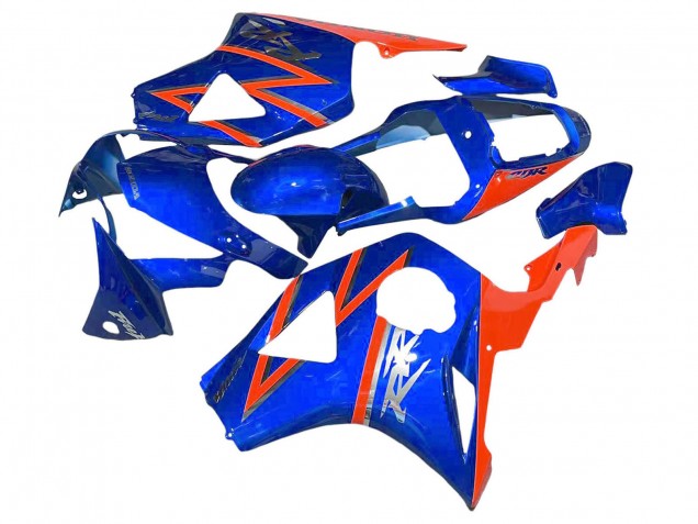 2002-2003 Orange Blue Honda CBR900RR 954 Motorcycle Fairings