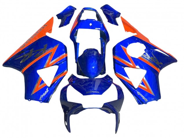 2002-2003 Orange Blue Honda CBR900RR 954 Motorcycle Fairings