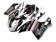 2007-2014 White Pink Glossy Black Connie Ducati 848 Motorcycle Fairings