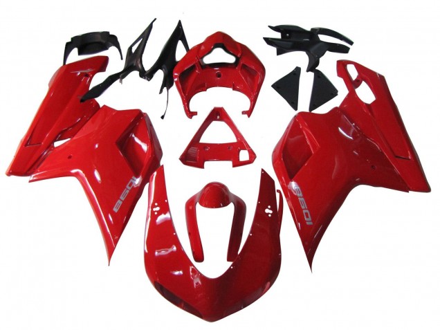 2007-2014 Red Ducati 1098 Motorcycle Fairing