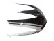 2007-2014 White Glossy Black Corse Ducati 848/1098/1198 Motorcycle Fairings