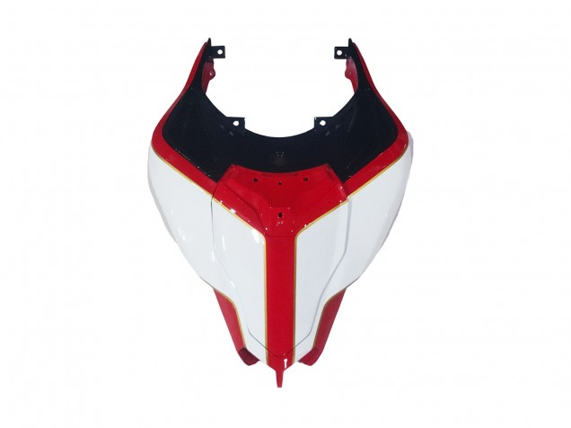 2007-2014 White Red Glossy Black Ducati 1098 Motorcycle Fairings