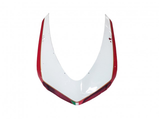 2007-2014 White Red Glossy Black Ducati 1098 Motorcycle Fairings