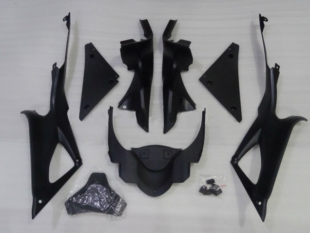 2007-2014 White Matte Black Ducati 848 Motorcycle Fairings