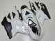 2007-2014 White Matte Black Ducati 848 Motorcycle Fairings