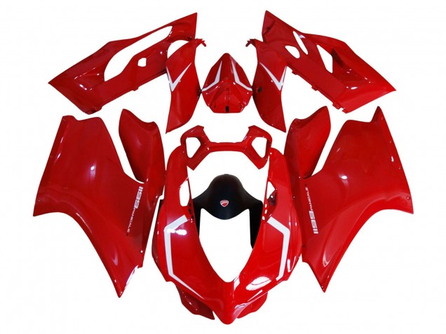 2011-2014 Red Ducati 1199 Motorcycle Fairing Kits