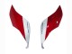 2011-2014 White Red Glossy Black Ducati 1199 Motorcycle Fairings
