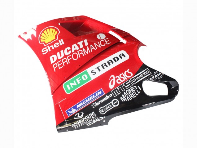 1993-2005 White Red Yellow Green Glossy Black Performance Ducati 748/916/996/998 Motorcycle Fairings