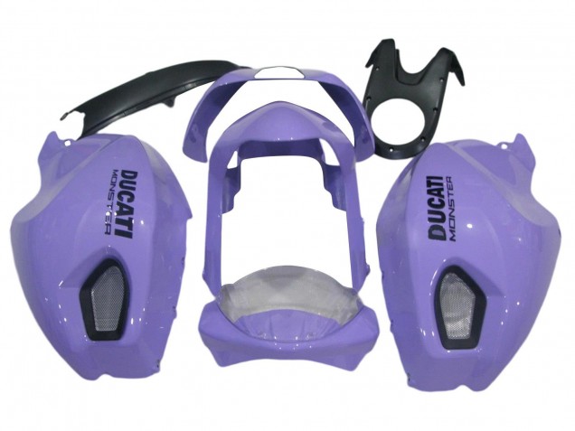 2008-2012 Light Purple Monster Ducati Monster 696 796 1100 1100S Motorcycle Fairings