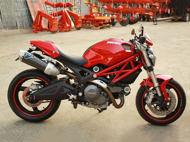 2008-2012 Red White Ducati Monster 696 796 1100 1100S Motorcycle Fairings