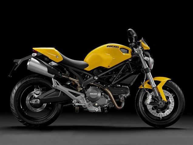 2008-2012 Yellow Ducati Monster 696 796 1100 1100S Motorcycle Fairings