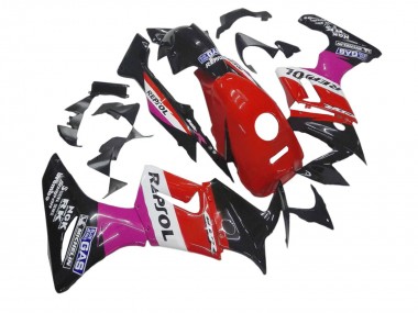 2002-2006 Pink White Red Glossy Black Repsol Michelin Honda CBR125R Motorcycle Fairings