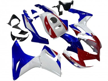 2002-2006 White Blue Red Honda CBR125R Motorcycle Fairings