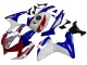 2002-2006 White Blue Red Honda CBR125R Motorcycle Fairings