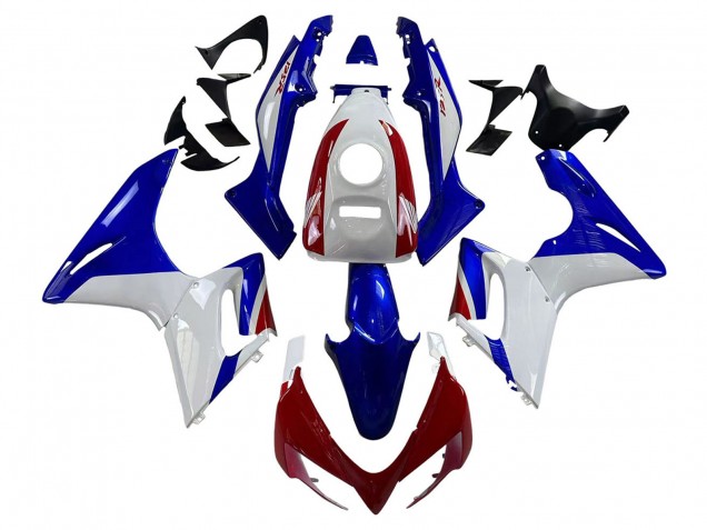 2002-2006 White Blue Red Honda CBR125R Motorcycle Fairings