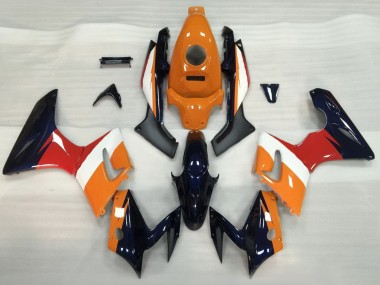 2002-2006 Orange White Red Glossy Black Honda CBR125R Motorcycle Fairings