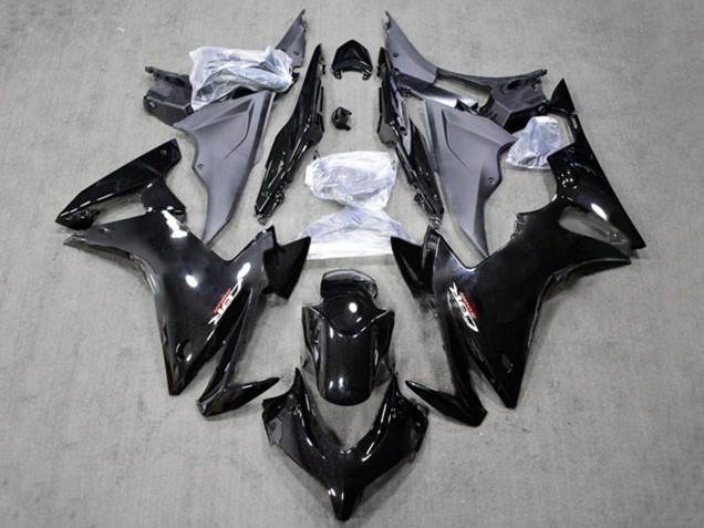 2013-2015 Glossy Black Honda CBR500R Motorcycle Fairing