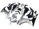 2013-2015 Silver Glossy Black Honda CBR500R Motorcycle Fairing